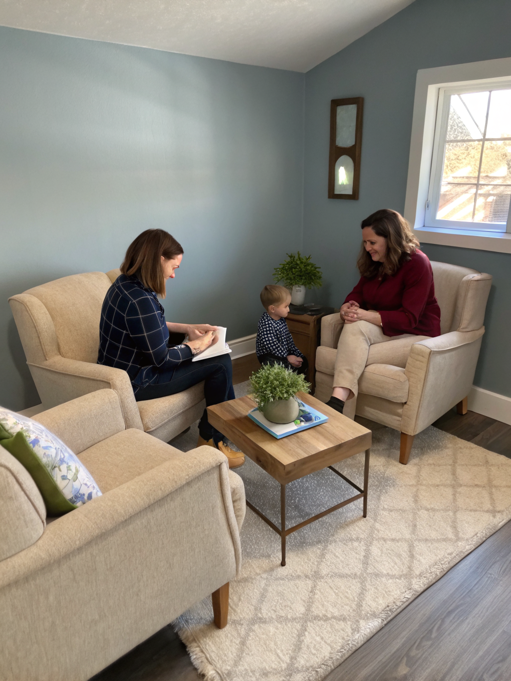 Professional and calm environment for family support services in Arizona